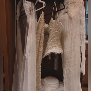 Custom 2nd look Corset top and skirt